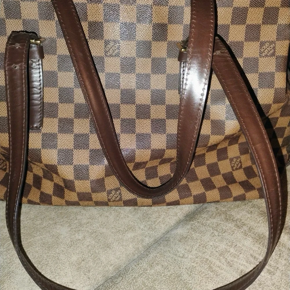 Louis Vuitton Damier Ebene Chelsea Tote Bag TH0023 Authenticated 🤎 - Picture 11 of 12